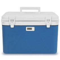 의료용 보냉가방 온도계 아이스박스 백신보관 캠핑, 35L+ 온도계 + 블루아이스