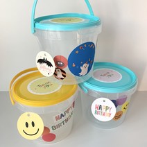 아이스크림 아크릴 케이스 구디백 포장 답례품 포장용기 아이스크림모양케이스, 옐로우