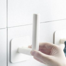 일회용앞치마걸이 무타공 접착식 다용도 거치대