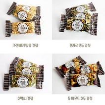 영양 강정바 수제강정 견과류 1100g 추석 선물 세트 부모님 선물 영양바 바삭 견과 견과류바 곡물바 시리얼바 통견과 견과강정 다이어트 에너지바 견과류 선물세트 개별포장, 60개, 18g