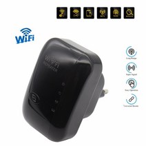 와이파이 라우터 모뎀 300Mbps 무선 Wifi 중계기 범위 기 네트워크 Wi fi 증폭기 신호 부스터 Repetidor 액세스 포인트 호환, 미국 플러그, 03 balck 2