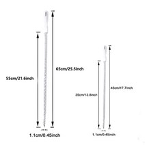 메탈 녹제거 프라이머 녹환원제 철분 자동차 녹제거제 휠 12pcs 주방 싱크 청소 후크 클리너 스틱 막힘 제거제 하수구 구부릴 수있는 준설 파이프 욕실 머리 깨끗한 싱크 하수구, 2개 45cm 및 65cm