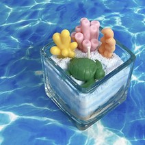 미니 바다 캔들 만들기 키트, 블랙라즈베리, 1개