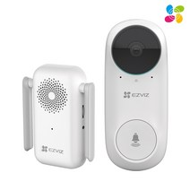 이지비즈 DB2C Kit 스마트 무선 현관 도어벨 (200만 화소), 1개, CS-DB2C-A0-1E3WPBR