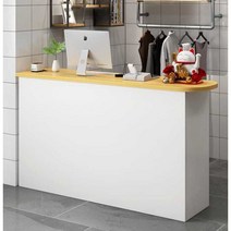 인포메이션 안내 데스크 계산대 카운터 네일샵 미용실, 120흰색좌우교체가능120x40x90cm
