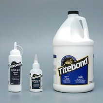 [TITEBOND] 목공본드 대표브랜드 미국 무독성 타이트본드 화이트 글루 빠른 경화접착제, [옵션02] 200ml (소분) - 568.1032