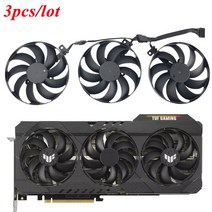 그래픽 카드 팬 88mm T129215BU DC12V ASUS TUF RTX 3060 Ti RTX3070 RTX3080-Gaming, 04 Fan 3Pcs-lot