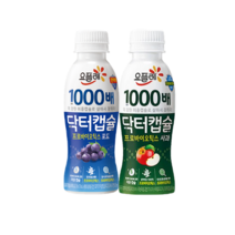 요플레 닥터캡슐130mlx20개 (포도8+사과12)/1000배/유산균/냉장무배, 20개, 130ml