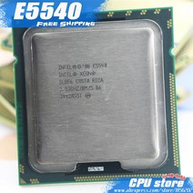 인텔 제온 E5540 CPU 프로세서/2.53GHz /LGA1366/8MB L3 캐시/쿼드 코어/서버 있습니다 E5530 판매, 한개옵션0