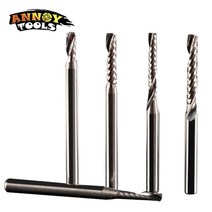 10pcs 드릴 비트 직경 3.175mm CNC 커터 절단 도구 기계 목공용, 01 3.175-12mm-10pcs