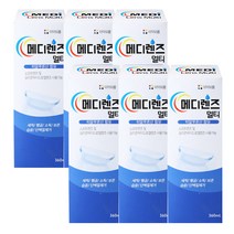 메디렌즈멀티 360ml 6개 렌즈 보존액 세척 헹굼 소독 보존 습윤 단백질제거
