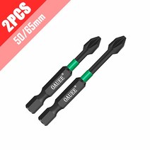 코너비트 마그네틱 특수 배치 헤드 충격 강한 크로스 PH2 고경도 스크루드라이버 미끄럼 방지 90mm 4 5 6 개-38, 2.Set 2