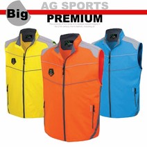 마크 2톤 배색조끼 빅사이즈 행사용 조끼 MK