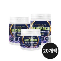 헬로우캠핑 캠핑 용변분해제 20개팩, 라벤더향, 1개