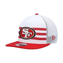 New Era 남성용 NFL 저지 스트라이프 9FIFTY 스냅백 모자, 한 사이즈