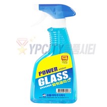 파워글라스 600ml 유리세정제 거울 창문 물때 손때 얼룩 기름때 제거 세제 원폴리머, 파워글라스600mlx1개