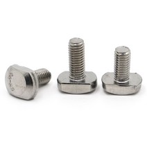 스레드로드 나사 너트 스테인레스 스틸 모양 펀치 밀링 클램핑 캡 슬롯 볼트, m12 1pc, 50mm
