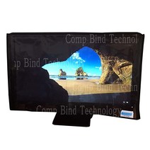 Comp Bind 테크놀로지 Dell Inspiron 23인치 23.8인치 터치 스크린 올인원 컴퓨터 모니터 정전기 방지 방수 커버와 호환 전면 투명 마린 블랙 커버