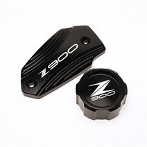 오토바이 부품가와사키 Z900 Z650 Z 2013-2022 오토바이 CNC 리어 & 프론트 브레이크 액 리저버 캡 실린더, 05 Z900 Black, 05 Z900 Black