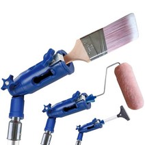 페인트롤러 paint brush extender paint roller extension pole clamping tool telescopic rod paint handle