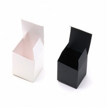 [캔들이케아] 9oz 캔들포장박스 블랙 화이트, 1개