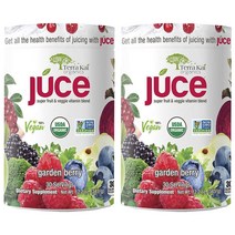 테라카이 오가닉 주스 USDA 슈퍼 채소 파우더 Veggie Powder 345g x2개, 1개, 기본