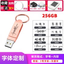 USB메모리 정부측 128G 대용량 핸드폰 PC 투웨이 256G 화웨이 TYPEC 고속 팬시 16G 이중 2644554827