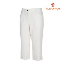 [올포유] [올포유] 여성 뒷포켓 프릴 5부 바지 AWPTJ6515-100_G