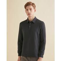 22FW [Stretch+] 카키 양면 기모조직 스판 혼용 겨울 티셔츠 DMTS2D302K2