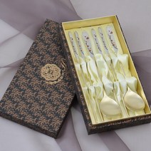 현진 클래식 칼라봉황 A스타일 티타늄 수저세트 + 쇼핑백, 1세트, 티타늄수저 2벌 + 케이스 + 쇼핑백