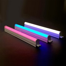 (주)블루앤엘이디 300mm 컬러 LED T5 슬림바 간접조명 6w 형광등 대체, 1개, 블루