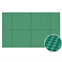 1+1 특대형 발포매트 캠핑매트 비박 초대형 돗자리 엠보싱 텐트용 이너 두꺼운 20X14, 블루