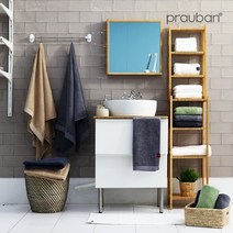 프라우반 30수 260g 고중량 대형 호텔타월 페이스타월 4장세트, 페이스타월 다크그레이 4장세트