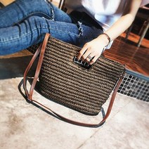 에이치플러스몰 라탄가방 손잡이 크로스백 대학생숄더백 미니 라탄백