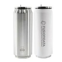 핸드디자인 포토텀블러 주문제작, 500ml, 실버, 1개