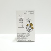 카미 가벼운 민들레처럼 브로멜라인 450mg x 45정 in, 1개