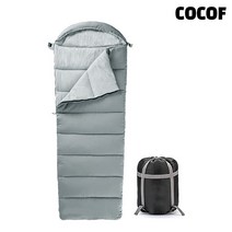 코코프 캠핑 면 차박 이불 사계절 코튼침낭 M400, 다크블루(지퍼왼쪽)