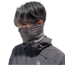 잘사꼼마켓 냉감 자외선차단 얼굴햇빛가리개 마스크 쿨마스크 목토시 버프, 차콜