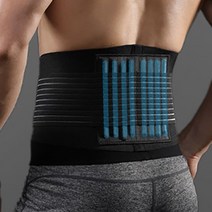 올마이웨이 허리보호대 8단 더블밴딩 허리복대 남자 여자 공용 허리밴드, 1개