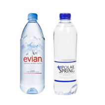 에비앙 생수 500ml 12펫 + 폴라스프링 핀란드 용천수 생수 워터 500ml 12펫 총24펫