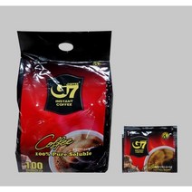 G7 블랙인스턴트커피 2g 100개(200g) 100개은은한 향