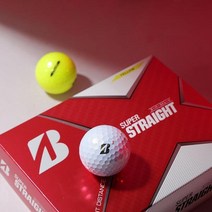 2023 브리지스톤 NEW 슈퍼 스트레이트 3피스 골프공, NEW SUPER 스트레이트 펄화이트