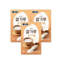 베베쿡6개월유기농 쌀가루 중기 3개