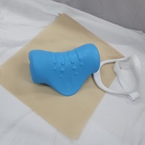 C커브 경추베개 목디스크베개, 단일
