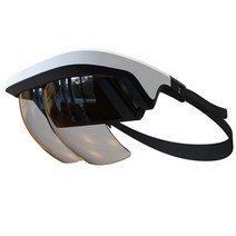 헤드셋 VR 안경 스마트 구글 메타퀘스트 ar AR 가상 현실 90 ° FOV 3D 비디오 지원 4555 인치 안드로이드 및 IOS 전화 게임, White, 없음