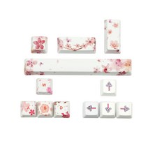 염료 서브 베드 키 캡 12 키 6.25u 커스텀 기계식 키보드를위한 Spacebar PBT, A