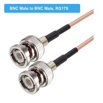 커넥터 터미널 RG179 케이블 75 Ohm BNC 남성 직각 플러그 어댑터 비디오 카메라 SDI 캠코더 HDSDI3GSDI/4K/8K, BNC M to BNC M+10CM