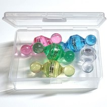 체스형자석 장구핀 중형 21mm 10개입 1봉