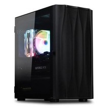 블랙 미니타워 Micro ATX Mini-ITX PC 조립 케이스, 상세페이지 참조