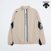 [데상트] 바람막이 KQF SN221CWT41-BEG 남성 GBR 스텐드넥 레귤러핏 웜업